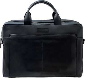 Businesstasche Leder Nomad schwarz PRIDE & SOUL 47530 30x42x13cm