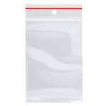 Q-Connect Druckbandbeutel - 70x100mm, transparent, 100...