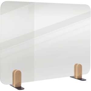 LEGAMASTER ELEMENTS Tischtrennwand - 60 x 80 cm, transp, Halterungen