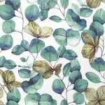 Weihn.Zelltuchserviette 33x33cm HOME F. 212226 3lag