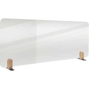 LEGAMASTER ELEMENTS Tischtrennwand - 60 x 160 cm, transp, Halterungen