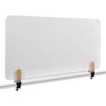 LEGAMASTER Tischtrennwand Whiteboard - 60 x 120 cm, weiß, Klammern