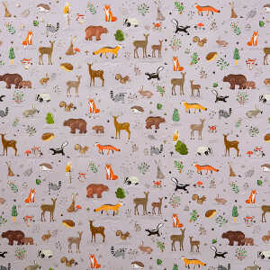 Goldbuch Geschenkpapier Woodland charm brown