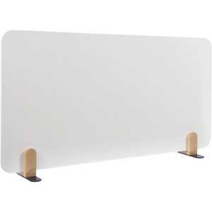LEGAMASTER Tischtrennwand Whiteboard - 60 x 120 cm, weiß, Halterungen