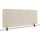 Tischtrennwand akustik Pinboard - 60 x 160 cm, beige, Klammern