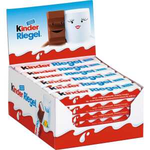 FERRERO Schokoriegel Kinder Riegel 36 Stück x 21 g