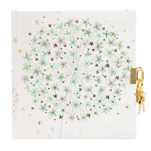 Goldbuch Tagebuch gentle Flower