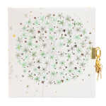 Goldbuch Tagebuch gentle Flower
