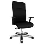 Bürodrehstuhl Big Star 20 - schwarz, mit Armlehnen,