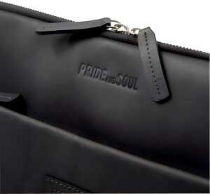 Schreibmappe Leder Terra d.grau PRIDE & SOUL 47263 25x34x2cm