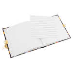 Goldbuch Tagebuch Heart to Heart dark