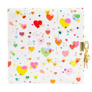 Goldbuch Tagebuch Heart to Heart light