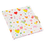 Goldbuch Tagebuch Heart to Heart light