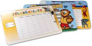 Stundenplan mit Stift sortiert RHEITA 9569-1 abwischbar