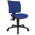 Bürodrehstuhl U50 ohne Armlehnen - blau,...