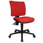 Bürodrehstuhl U50 ohne Armlehnen - rot,...