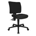 Bürodrehstuhl U50 ohne Armlehnen - schwarz,...
