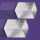 SIGEL BA707 SuperDym-Magnete - silber - Würfel 2 x 3 x 2 cm - 2 Stück