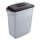 DURABLE Abfallbehälter DURABIN 60L + Deckel - grau/schwarz