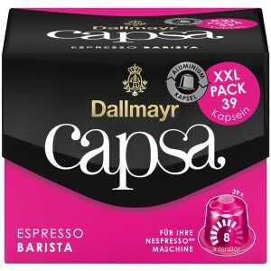 Kaffeekapseln Capsa Espresso Barista DALLMAYR 39 Kapseln à 5,6g