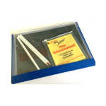 Kunststofftafelset 6 teilig, Kunststofftafel liniert/blanco,