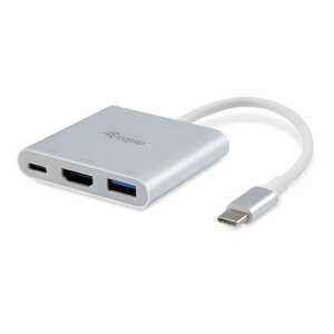 EQUIP USB Type C to HDMI Female/USB Adapter Female/PD