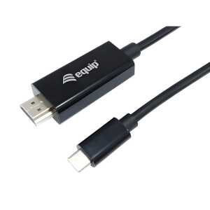 EQUIP USB Type C to HDMI Male Adapter Cable, 1.8m