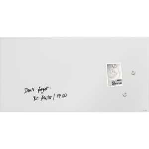 Glas-Whiteboard Artverum - super-weiß - 100 x 65 x 1,50 cm