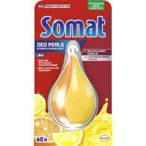 SOMAT Spülmaschinen-Deo Perls Zitrone&Orange - 17 g