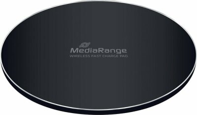 MEDIARANGE Induktive Schnellladestation für Smartphones - max. 15W, schwarz