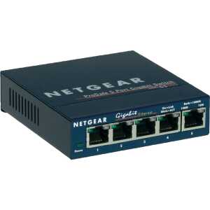 Switch 5G Desktop 5x10/100/1000 Mbit/s NETGEAR GS105GE