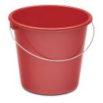 NÖLLE Eimer - Plastik, rund, 5 Liter, rot