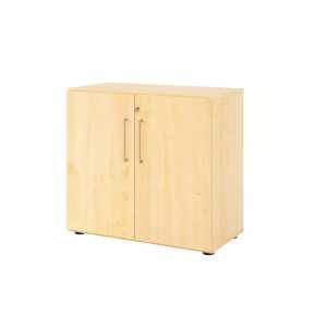 Flügeltürenschrank 80x42x74,6 Ahorn HAMMERBACHER V928T2/3/3/BS