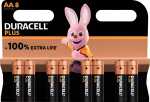 Batterie AA/LR6 8ST Plus-ExtraLife DURACELL 140899 /...