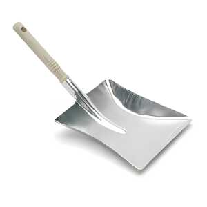 NÖLLE Kehrschaufel metall verzinkt mit Holzgriff