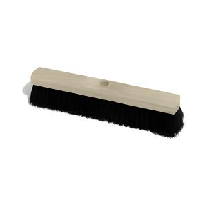 NÖLLE Saalbesen Naturhaar mit Stielloch - 50 cm