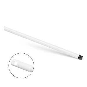 NÖLLE Metallstiel mit Gewinde - 140 cm, weiß