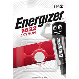 ENERGIZER Knopfzellen-Batterie Lithium CR1632 3,0Volt - 1 Stück