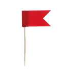 Markierfähnchen, Rot, SB-Dose à 20 Stück