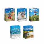 Geschenktasche Maritim 18x23x10cm sortiert, 5...