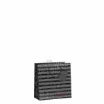 Geschenktasche Streifen Punkte 15x15x6cm, mit Kordel und...