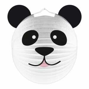 Tierlaterne Panda Papier 25cm, Amscan