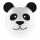 Tierlaterne Panda Papier 25cm, Amscan