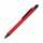 Kugelschreiber ALU Stylus Red, mit Stylus Tip, Schreibfarbe, schwarz