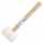 Gummihammer 41cm mit Holzgriff, mit Farbaufklebern