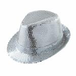 Hut mit Pailletten silber 8003558906604