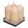Stumpenkerzen 50x110mm ivory 4er, KCB