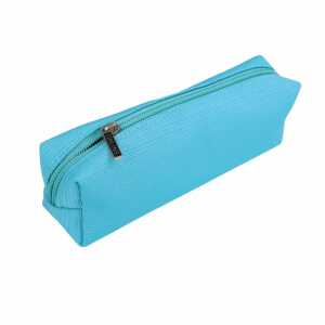 Schlamperetui Retro 22x7x7cm türkis, mit Reißverschluss,, Online