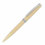 Kugelschreiber Retro beige, Schreibfarbe schwarz, mit...