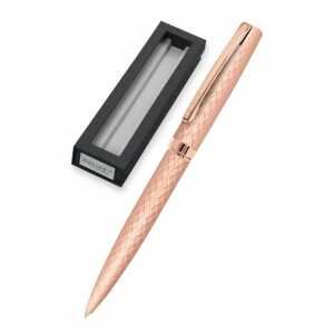 Kugelschreiber Eleganza Diamond Rosegold, Schreibfarbe schwarz,
